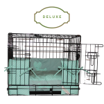 Bumperset deluxe: mintgroen gestreept 
